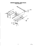 FREEZER CONTROL PANEL Diagram and Parts List for KSSS42DAX03  KitchenAid Refrigerator