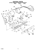 Part Location Diagram of WP2206514 Whirlpool Wiring Harness