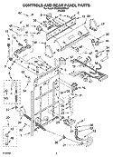 Part Location Diagram of W10168176 Whirlpool SWTCH-TEMP