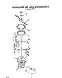 HEATER, PUMP AND LOWER SPRAYARM Diagram and Parts List for DU7900XL0  Whirlpool Dishwasher