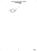 MISCELLANEOUS, LIT/OPTIONAL Diagram and Parts List for DU8150XB1  Whirlpool Dishwasher
