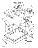 Part Location Diagram of LIT4174149 Whirlpool Repair Parts List