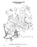 CONTROL PANEL , LITERATURE AND OPTIONAL Diagram and Parts List for 4KUDS220T0  KitchenAid Dishwasher