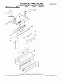 Part Location Diagram of W10871197 Whirlpool PANEL