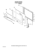 Part Location Diagram of W10294853 Whirlpool BRKT-MNTG