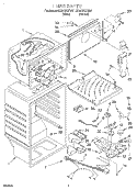 LINER, LIT/OPTIONAL Diagram and Parts List for ET20GKXFN01  Whirlpool Refrigerator