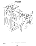 LINER Diagram and Parts List for ET16EK1PWR0  Whirlpool Refrigerator
