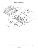 OVEN LINER Diagram and Parts List for KEBI241SBL0  KitchenAid Wall Oven