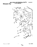 SECTION Diagram and Parts List for BHDH5000BS1  Whirlpool Dehumidifier