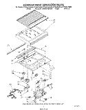 Part Location Diagram of 1124290 Whirlpool Gasket, Air Diffuser