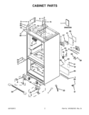 Part Location Diagram of W10417000 Whirlpool OWNERS MANUAL