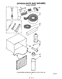 LIT/OPTIONAL Diagram and Parts List for AC2104XT0  Whirlpool Air Conditioner