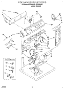 Part Location Diagram of 3398519 Whirlpool PANEL-CNTL