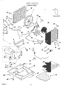 UNIT, LITERATURE Diagram and Parts List for RE243K0  Whirlpool Air Conditioner