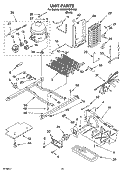 Part Location Diagram of 2256150 Whirlpool SHIELD