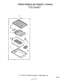 GRILL RCK 891 (242885) Diagram and Parts List for RS576PXL1  Whirlpool Range