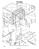 Part Location Diagram of LIT304274 Whirlpool Guide, Use & Care