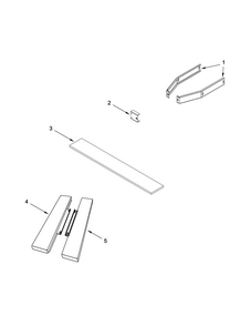 Part Location Diagram of W10731693 Whirlpool BRKT-MOUNT