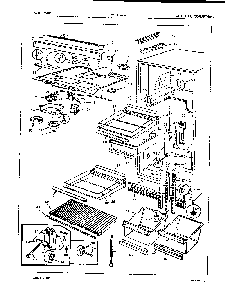 03 - Fresh Food Compartment Diagram and Parts List for RB19GA-3A  Whirlpool Refrigerator