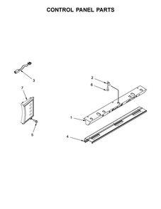 Part Location Diagram of W10798005 Whirlpool CONTRL-BOX