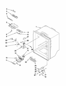 Part Location Diagram of 9084 Whirlpool FILTER