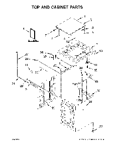 Part Location Diagram of W11317128 Whirlpool Installation instructions