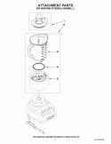 Part Location Diagram of W10538223 Whirlpool LID Assembly - PUSH IN, TG B