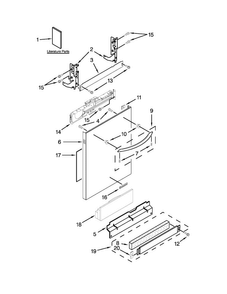 Part Location Diagram of W10638769 Whirlpool Energy guide