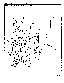 07 - Shelves And Accessories Diagram and Parts List for RC224RDA  Whirlpool Refrigerator