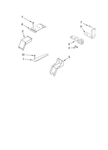 Top Venting Parts, Optional Parts Diagram and Parts List for KERS807SSS02  KitchenAid Range