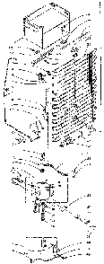 Refrigerator Unit Parts Diagram and Parts List for 106L12TL-F  Kenmore Refrigerator