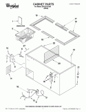 Part Location Diagram of W11192197 Whirlpool Door Hinge