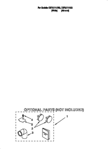Diagram 2 Diagram and Parts List for CSP2771AW2  Whirlpool Dryer