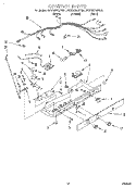 CONTROL Diagram and Parts List for 3VED29DQFW01  Whirlpool Refrigerator
