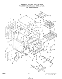 LOWER BODY Diagram and Parts List for 2095B2A  Roper Range