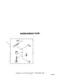 MISCELLANEOUS Diagram and Parts List for LA3800XSW0  Whirlpool Washer