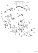 CONTROL Diagram and Parts List for 3VED29DQEN00  Whirlpool Refrigerator