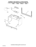 Part Location Diagram of W10471684 Whirlpool GRILL-VENT