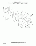 Part Location Diagram of W10208309 Whirlpool Tape, White