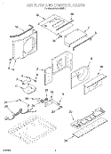 Part Location Diagram of 1188389 Whirlpool SHROUD-EVP