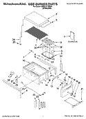 Part Location Diagram of W10128703 Whirlpool BAG