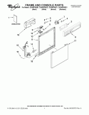 Part Location Diagram of W10133160 Whirlpool GUIDE, USE & CARE SPANISH