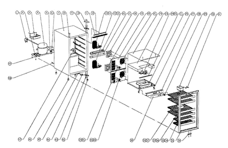 Part Location Diagram of 432.44 Maytag Overload