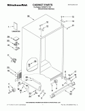 Part Location Diagram of W10287673 Whirlpool SERVICE & WIRING SHEET