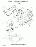 Part Location Diagram of W10445855 Whirlpool CNTRL-ELEC