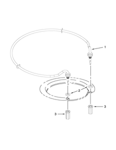 Heater Parts Diagram and Parts List for WDF775SAYM3  Whirlpool Dishwasher