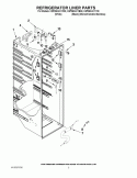 Part Location Diagram of W10326541 Whirlpool SUPPORT