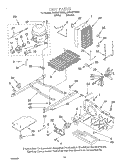 UNIT, OPTIONAL Diagram and Parts List for 2VED27TKW00  Whirlpool Refrigerator