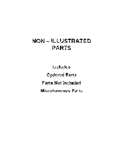 Optional parts (not included) Diagram and Parts List for WDF520PADB9  Whirlpool Dishwasher