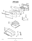 SECTION Diagram and Parts List for SB100PSK0  Whirlpool Wall Oven